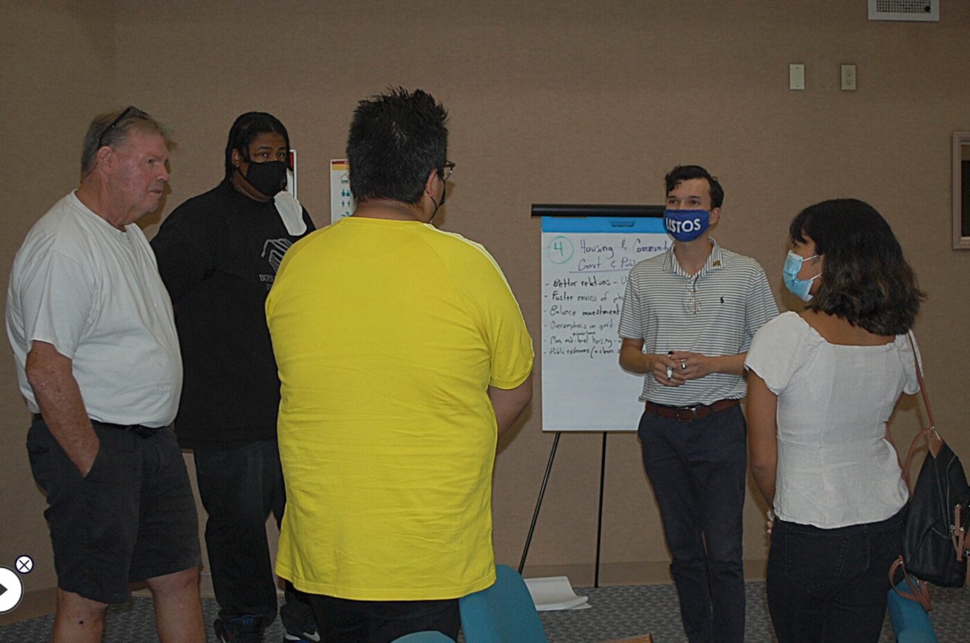 Neighbors discuss housing and public services during the Banning’s Future Fellowship Community Summit